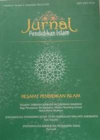 Image of JURNAL PENDIDIKAN ISLAM