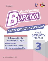 Image of Buku Penilaian BUPENA IPA IX