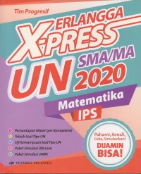 Image of Erlangga X-Press UN SMA/MA 2020 Matematika IPS