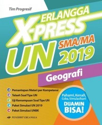 Image of Erlangga X-Press UN SMA/MA 2019 Geografi